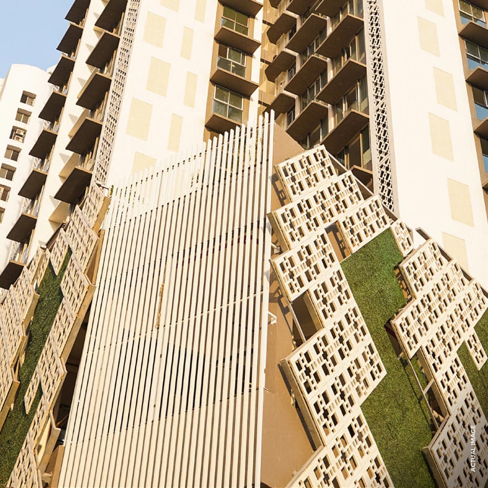 Cornerstone Worli facade in daylight