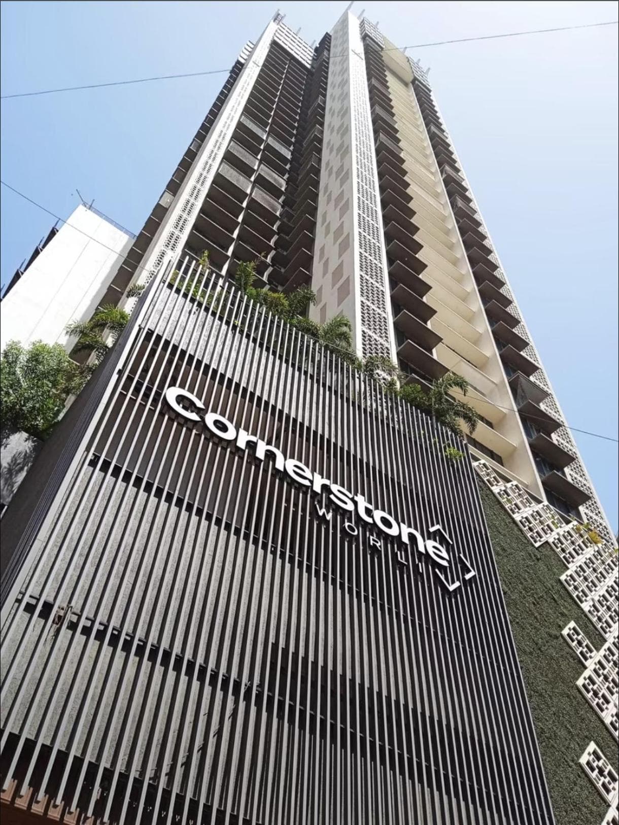 Cornerstone Worli tower at the gate